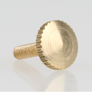 M3 Rndelschrauben 15x10mm Messing roh