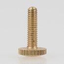 M4 Rndelschrauben 18x10mm Messing roh