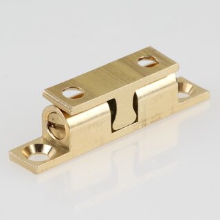 Hfele Ideal-Schnpper Doppel-Kugelschnpper Messing 43 mm zum Schrauben