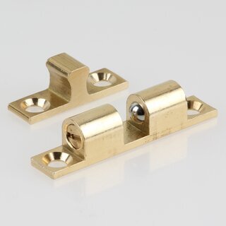 Hfele Ideal-Schnpper Doppel-Kugelschnpper Messing 43mm zum Schrauben