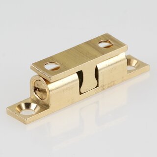 Hfele Ideal-Schnpper Doppel-Kugelschnpper Messing 43mm zum Schrauben