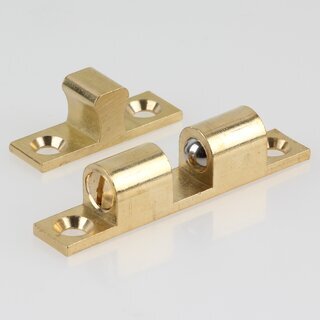 Hfele Ideal-Schnpper Doppel-Kugelschnpper Messing 49mm zum Schrauben