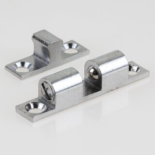 Hfele Ideal-Schnpper Doppel-Kugelschnpper Chrom 43mm zum Schrauben