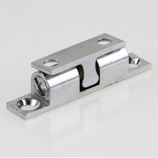 Hfele Ideal-Schnpper Doppel-Kugelschnpper Chrom 43mm zum Schrauben