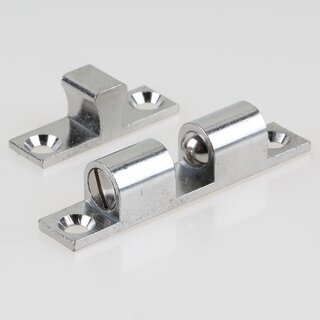 Hfele Ideal-Schnpper Doppel-Kugelschnpper Chrom 60mm zum Schrauben