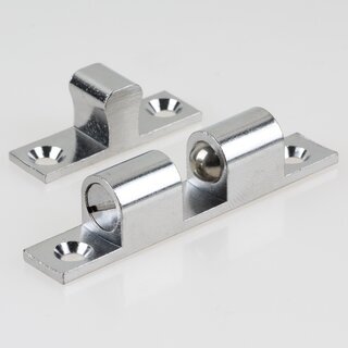 Hfele Ideal-Schnpper Doppel-Kugelschnpper Chrom 70mm zum Schrauben