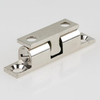 Hfele Ideal-Schnpper Doppel-Kugelschnpper Nickel matt 43mm zum Schrauben