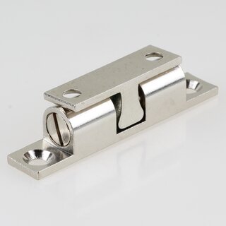 Hfele Ideal-Schnpper Doppel-Kugelschnpper Nickel matt 60 mm zum Schrauben