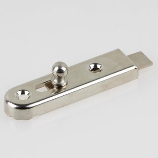 Hfele Mbelriegel Riegel gerade 50x13mm vernickelt