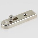 Hfele Mbelriegel Riegel gerade 50x13mm vernickelt