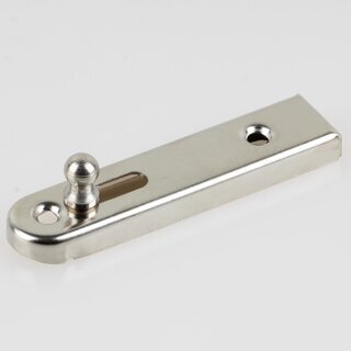 Hfele Mbelriegel Riegel gerade 72x16mm vernickelt