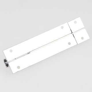 Hfele Mbelriegel Grendelriegel 80x26mm Messing Chrom