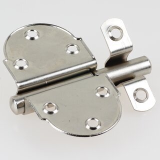 Hfele Mbelriegel Grendelriegel mit Federsicherung 85x45mm vernickelt