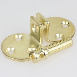 Hfele Hamburger Schrankverschluss Mbelverschluss 35x35mm Messing