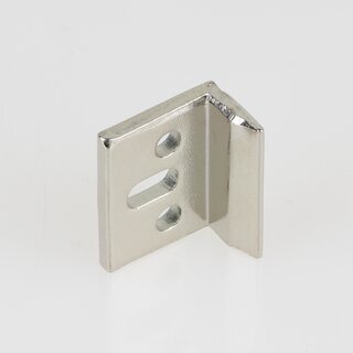 Hfele Schliewinkel fr Mbelriegel 18x9mm vernickelt