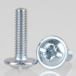 Hfele Gewindeschraube M4x1 Tellerkopf Kombi-Kreuzschlitz 10x15mm