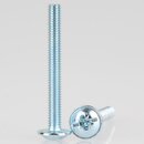 H�fele Gewindeschraube M4 Tellerkopf Kombi-Kreuzschlitz...