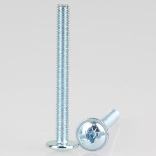 Hfele Gewindeschraube M4x1 Tellerkopf Kombi-Kreuzschlitz 10x40mm