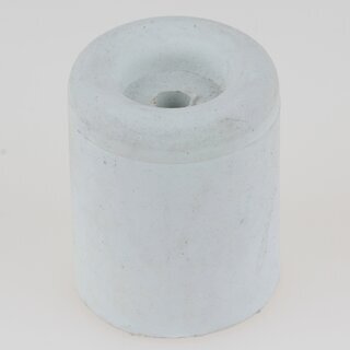 Hfele Trstopper Bodentrstopper Gummi TS8 wei 40x50mm zum Schrauben