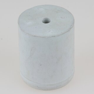 Hfele Trstopper Bodentrstopper Gummi TS8 wei 40x50mm zum Schrauben