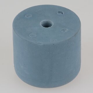 Hfele Trstopper Bodentrstopper Gummi TS8 grau-blau 40x35mm zum Schrauben