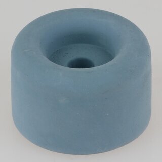 Hfele Trstopper Bodentrstopper Gummi TS8 grau-blau 40x25mm zum Schrauben