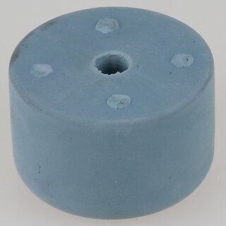 Hfele Trstopper Bodentrstopper Gummi TS8 grau-blau 40x25mm zum Schrauben