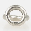 Ringnippel Metall Edelstahl-Optik 18x22mm mit M10x1 Innengewinde