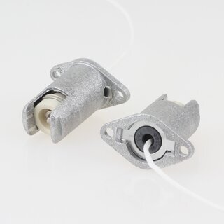 R7s Hochvolt Halogen Lampenfassung mit 320mm Silikonleitung (2 Stck)