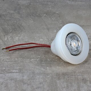 Silikon-Gehuse fr GU5.3/MR16 Niedervolt Halogen- & LED-Einbaustrahler