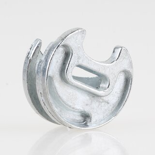 Hfele Rondorfix 16 Exzenter-Verbindergehuse 25x12 mm blank