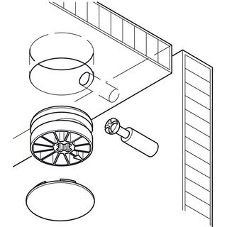 Hfele Maxifix Exzenter Verbindergehuse 35x17mm blank