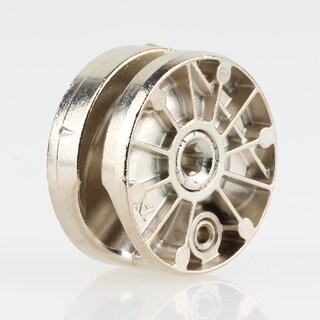 Hfele Maxifix Exzenter-Verbindergehuse 35x17 mm vernickelt