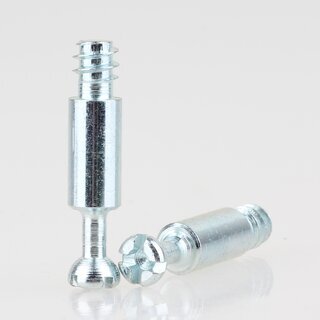 Hfele Verbindungsbolzen Minifix S100 Spezialgewinde 32x7mm verzinkt