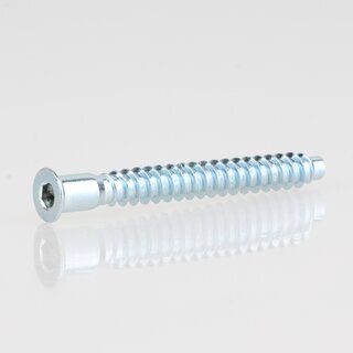 Hfele Einteilverbinder Confirmat Senkkopf Innensechskant SW4 verzinkt 60x7mm