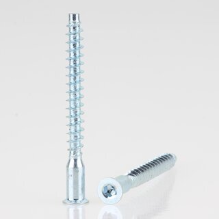 Hfele Einteilverbinder Confirmat Senkkopf Innensechskant SW4 verzinkt 70x7mm