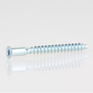Hfele Einteilverbinder Confirmat Senkkopf Innensechskant SW4 verzinkt 70x7mm
