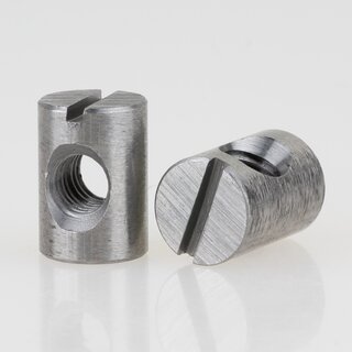 Hfele Quermutterbolzen M6 zentrisch 14x10mm Stahl