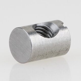 Hfele Quermutterbolzen M6 zentrisch 14x10mm Stahl