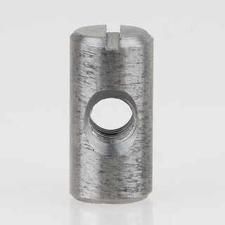 Hfele Quermutterbolzen M6 zentrisch 20x10mm Stahl