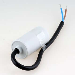 5uF 450V Anlaufkondensator Betriebskondensator Motorkondensator mit Kabel spritzwassergeschtzt