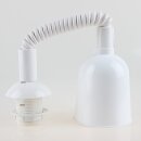 E27 Rollyzug-Leuchtenpendel mit Baldachin, Kunststoff...