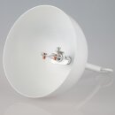 Lampen Baldachin Metall weiß 120x62 mm große...