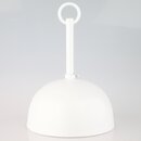 Lampen Baldachin Metall wei  120 mm groe Kugelform mit...