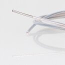 PVC Lampenkabel 1-adrig 1x0,75mm² transparent PTFE Teflon Litzenkabel
