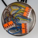 Wago 221-415 Compact Verbindungsklemme 5-polig, transparent, für alle Leiterarten