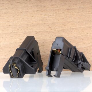 13,5x5x31mm Kohlebürsten mit Halter Ersatz für AEG Waschmaschine L5212 (2 Stück)