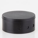 Lampen Abzweig-Baldachin &ndash; Kunststoff schwarz,  70...