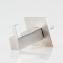Hfele Mbel Garderobenhaken eckig aus Edelstahl 42x35mm...