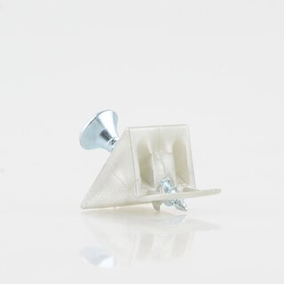Hfele Rckwandverbinder Rckwandhalter silberfarben mit Schraube